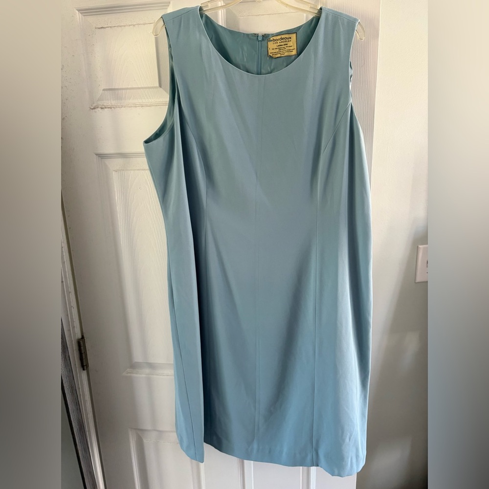 Light Blue sheath dress